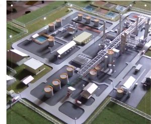 Maket Kilang Pertamina