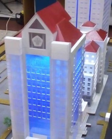 Maket Gedung Rumah Sakit